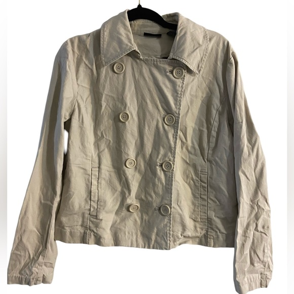 New York & Company Cream Jacket - Picture 2 of 2